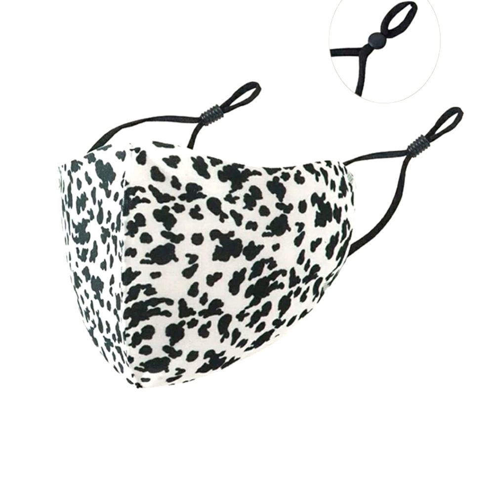 Black and white Dalmatians mask